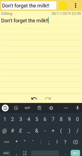 برنامه ColorNote برنامه ColorNote